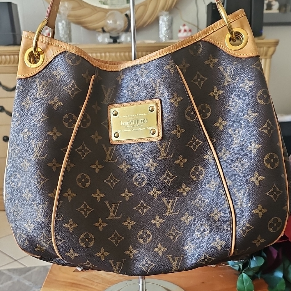 Louis Vuitton Galliera Pm In Monogram Brown and Tan Shoulder Bag